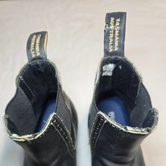 Blundstone Chelsea Women's 6.5 Black Leather Boots Lug Heal - Picture 7 of 16
